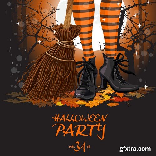 Stock Vectors - Halloween 3 25XEPS