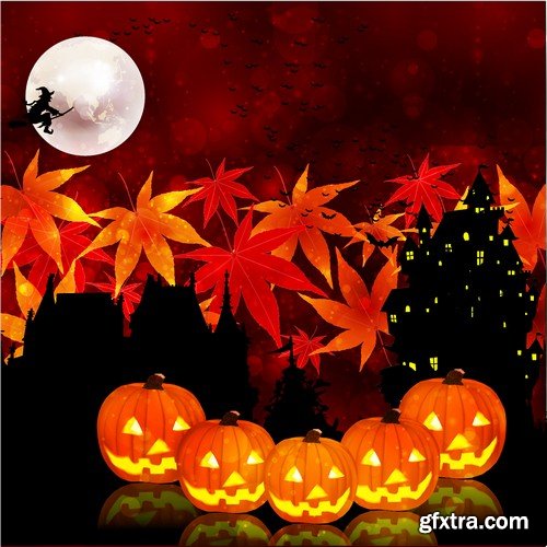 Stock Vectors - Halloween 3 25XEPS