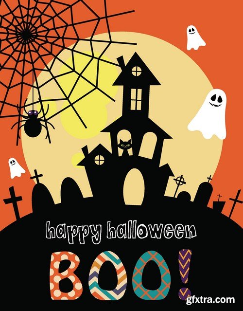 Stock Vectors - Halloween 3 25XEPS