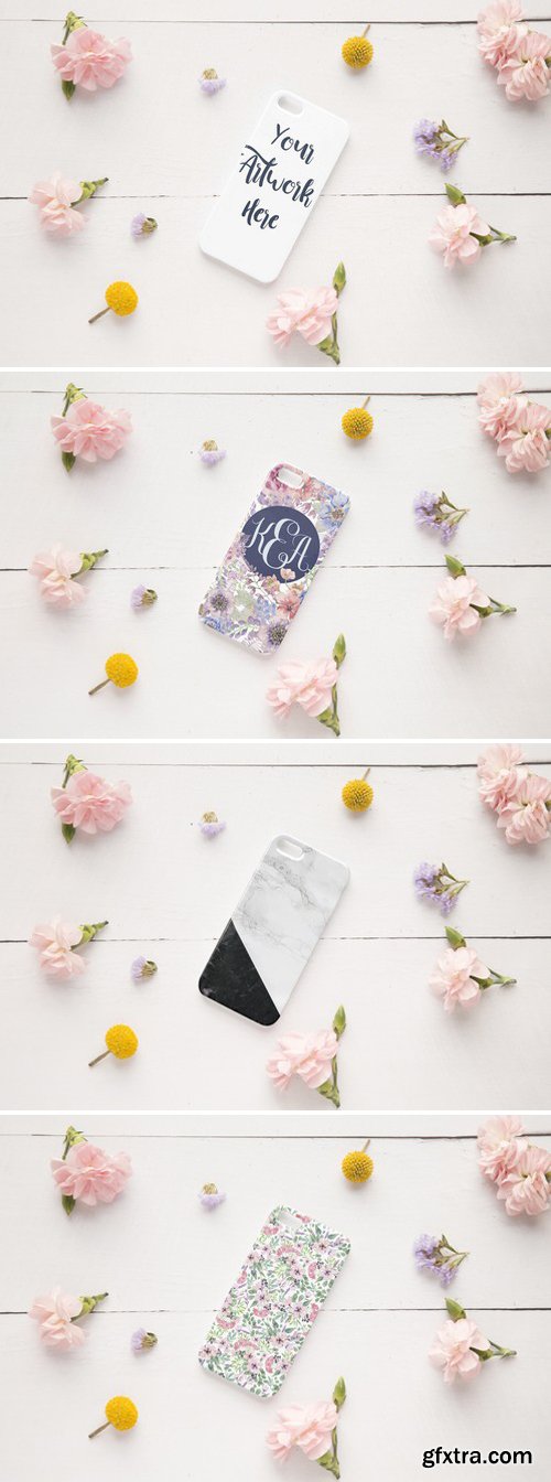 CM - Iphone wrap around/3D case mockup 1835435