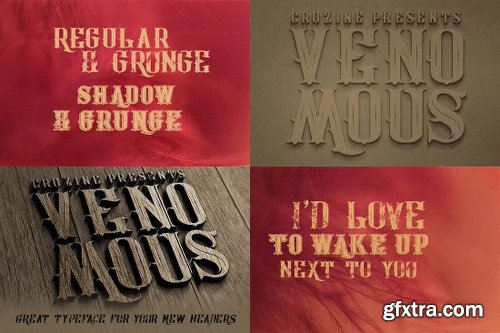 230 Grunge, Retro and Vintage Fonts