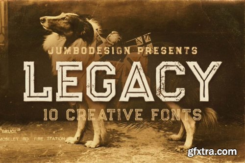 230 Grunge, Retro and Vintage Fonts