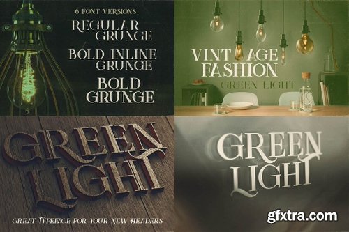 230 Grunge, Retro and Vintage Fonts