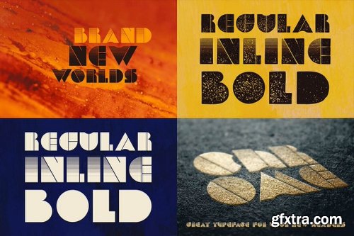 230 Grunge, Retro and Vintage Fonts