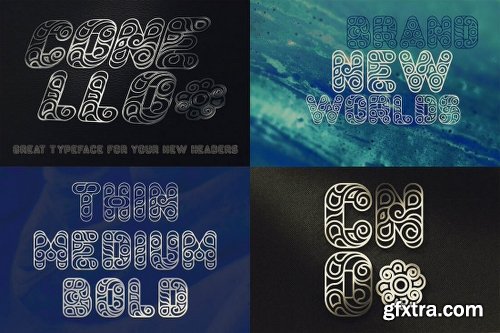 230 Grunge, Retro and Vintage Fonts