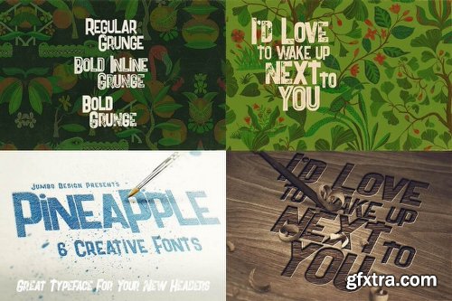 230 Grunge, Retro and Vintage Fonts