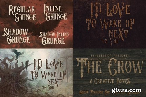 230 Grunge, Retro and Vintage Fonts