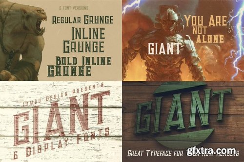 230 Grunge, Retro and Vintage Fonts