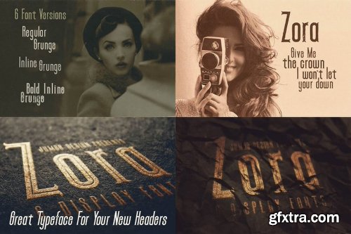 230 Grunge, Retro and Vintage Fonts