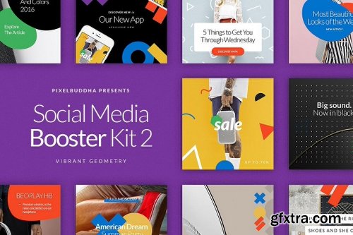 168 Social Media Templates for Facebook, Instagram, Twitter & Pinterest