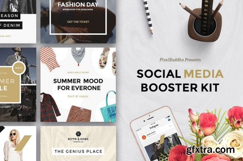 168 Social Media Templates for Facebook, Instagram, Twitter & Pinterest