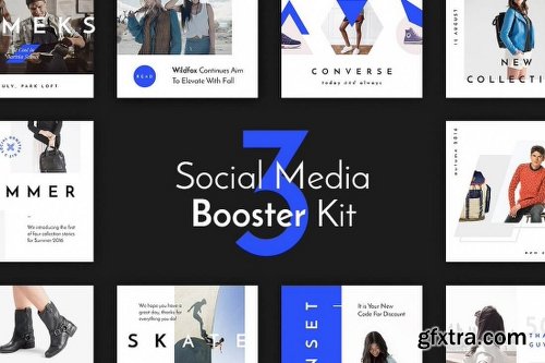 168 Social Media Templates for Facebook, Instagram, Twitter & Pinterest