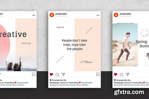 168 Social Media Templates for Facebook, Instagram, Twitter & Pinterest