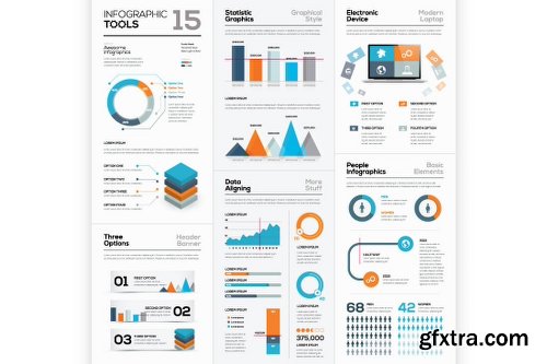 Infographic Mega Bundle: Thousands of Graphic Elements