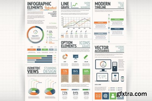 Infographic Mega Bundle: Thousands of Graphic Elements