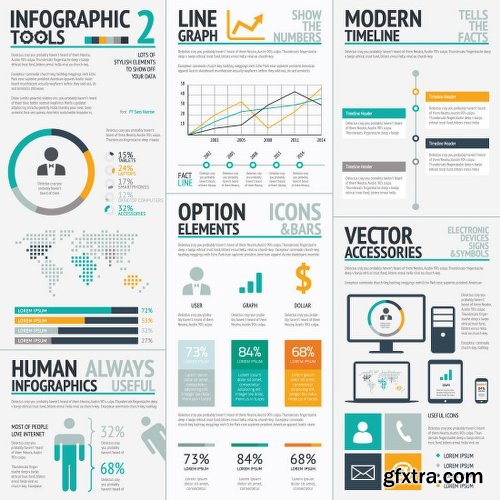 Infographic Mega Bundle: Thousands of Graphic Elements