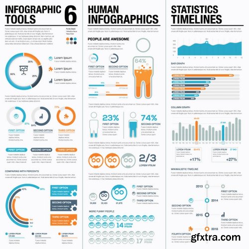 Infographic Mega Bundle: Thousands of Graphic Elements