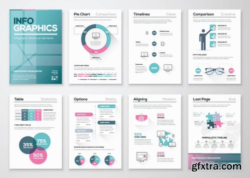 Infographic Mega Bundle: Thousands of Graphic Elements