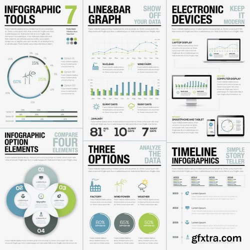 Infographic Mega Bundle: Thousands of Graphic Elements