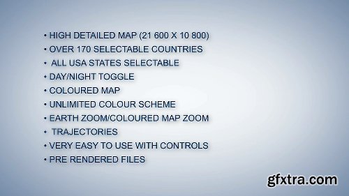 Videohive World Map Earth Zoom V2 8586113