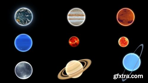 Videohive Solar System Massive Kit 20502362