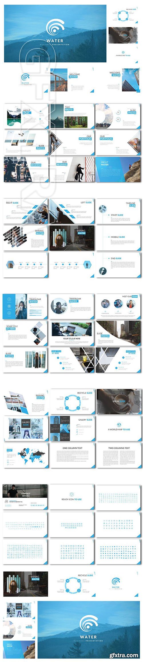 CreativeMarket - WATER - Presentation 1918610