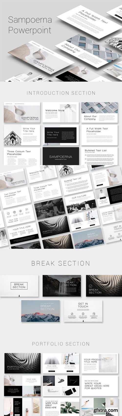 Sampoerna - Minimal Powerpoint Template