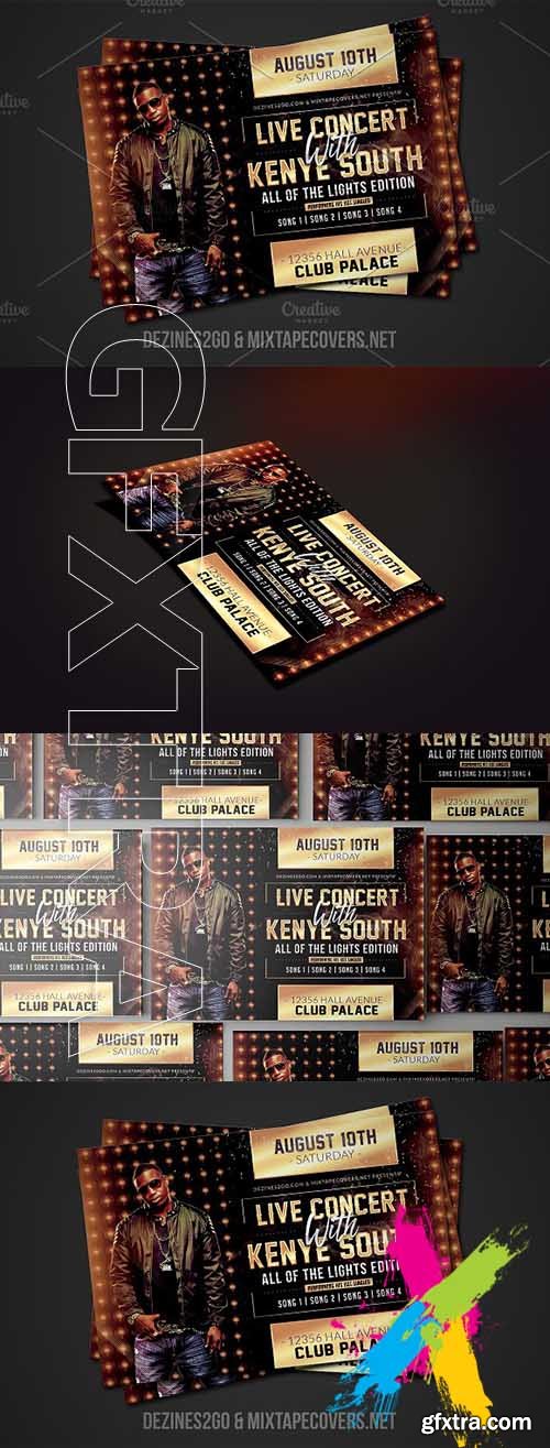 CreativeMarket - Artist and DJ Flyer Template 1918839