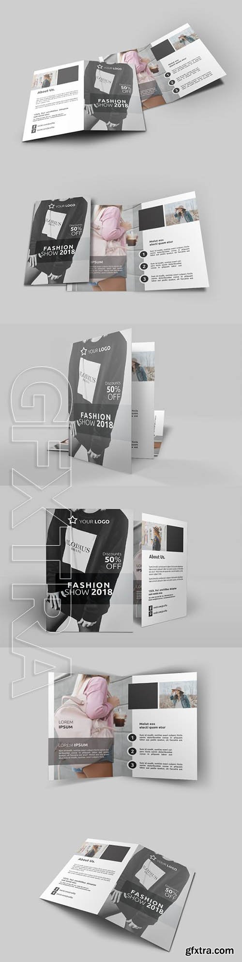 CreativeMarket - Fashion Bi-Fild Brochure 1919522