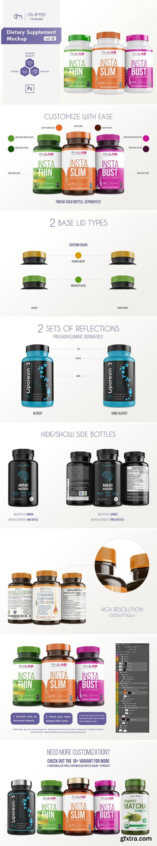 CM - Dietary Supplement Mockup v. 1B 1833984