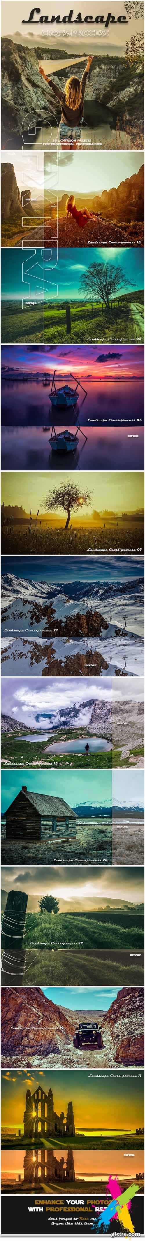 GraphicRiver - 38 Landscape Cross-Process Lightroom Presets 20719181