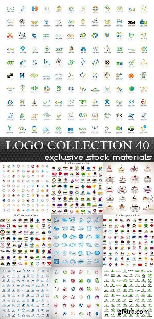 Collection of Logos vol.40, 25xEPS