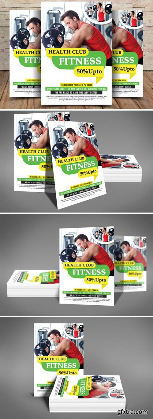 CM - Fitness Health Club Flyer  1852511