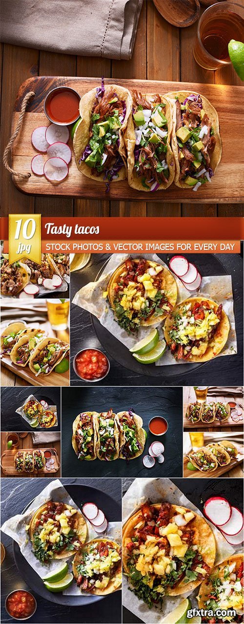 Tasty tacos, 10 x UHQ JPEG