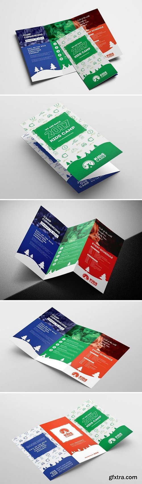 CM - Kids Camp Trifold Brochure Template 1805948