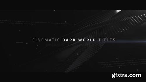 Videohive - Cinematic Titles - Dark World - 13868379