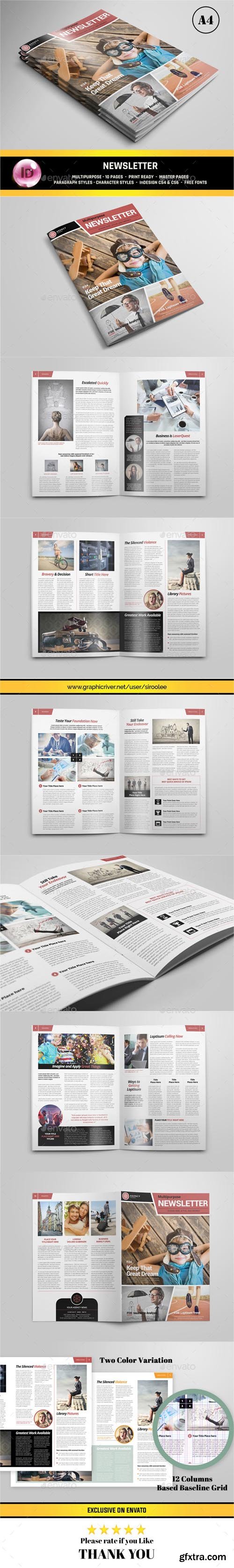 GR - Newsletter Template 13150249