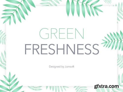 Green Freshness Keynote Template