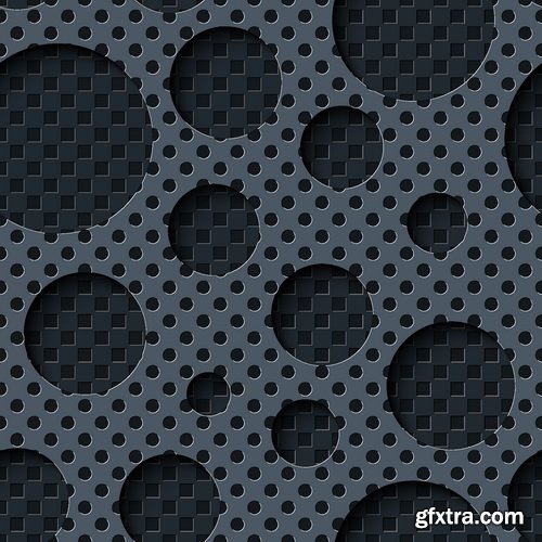 Vectors - Creative Metal Backgrounds 18