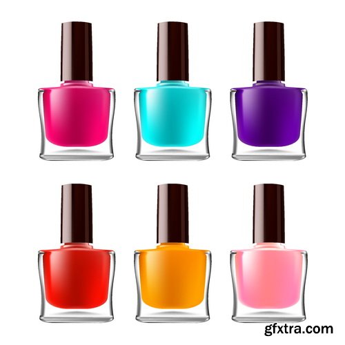 Vectors - Nail Polish Set