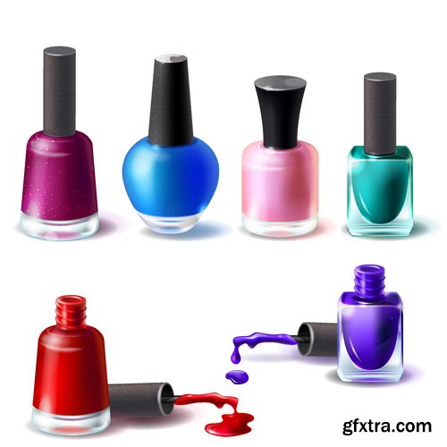 Vectors - Nail Polish Set