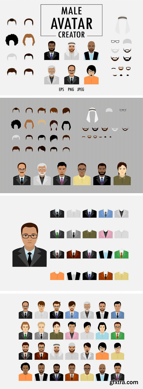 CM - Businessman Avatar Creator 1883773