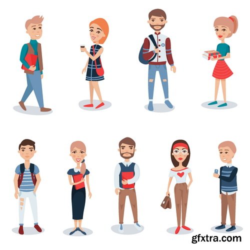 Vectors - Young People Set 5