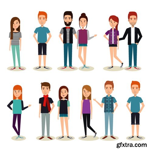 Vectors - Young People Set 5