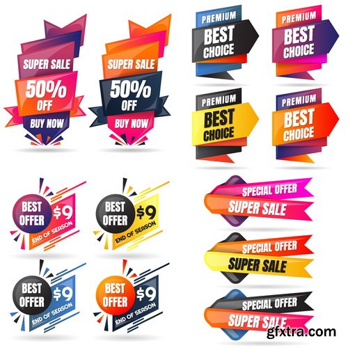 Vectors - Sale Different Elements 42