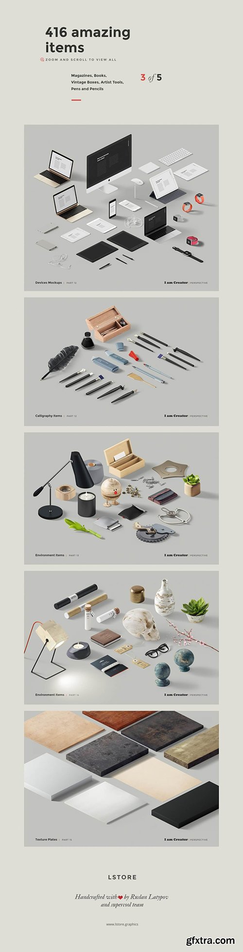 Mockup Scene Generator Bundle: I Am Creator Perspective Edition