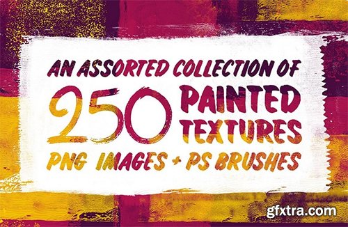 250+ High Quality Real Paint Textures and PS Brushes