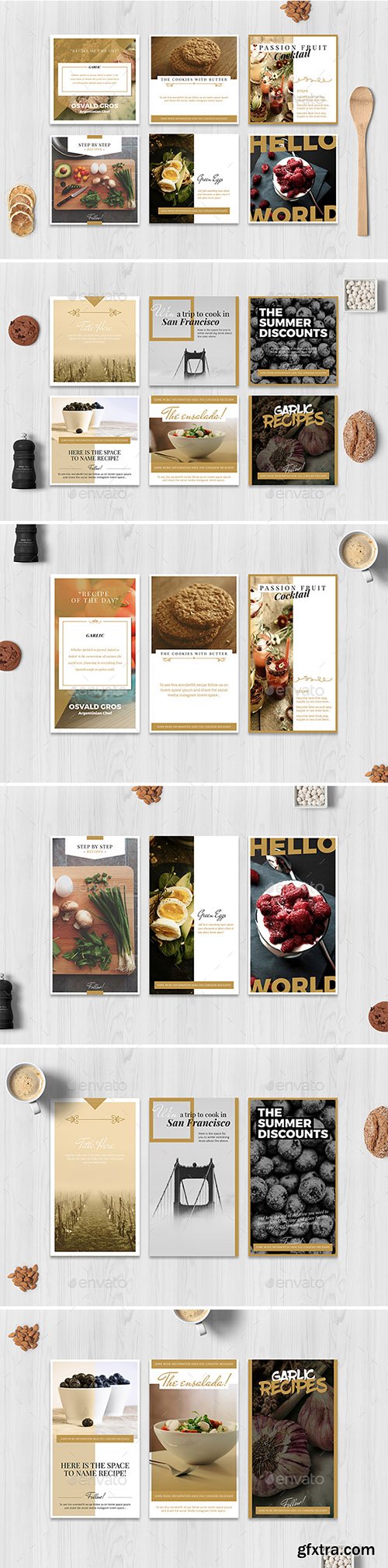 GraphicRiver - Food Social Media Pack - 20770011