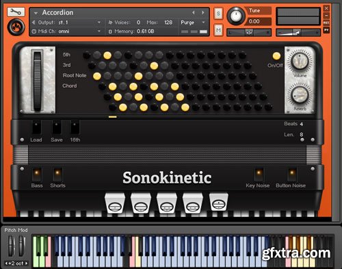 Sonokinetic Accordion KONTAKT-LiRS