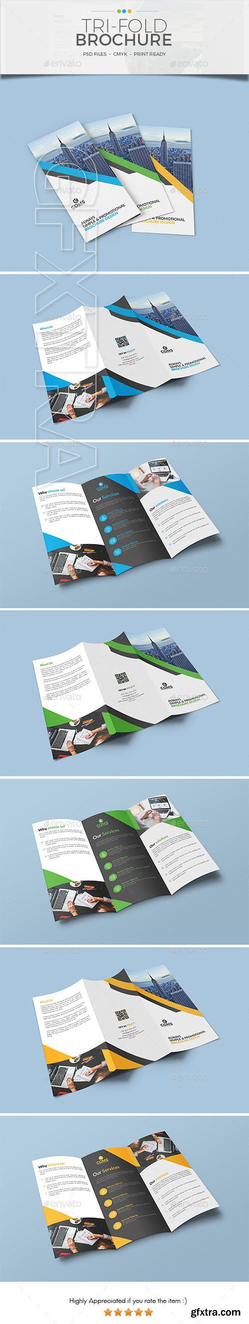 GraphicRiver - Trifold Brochure Template 16 20719864